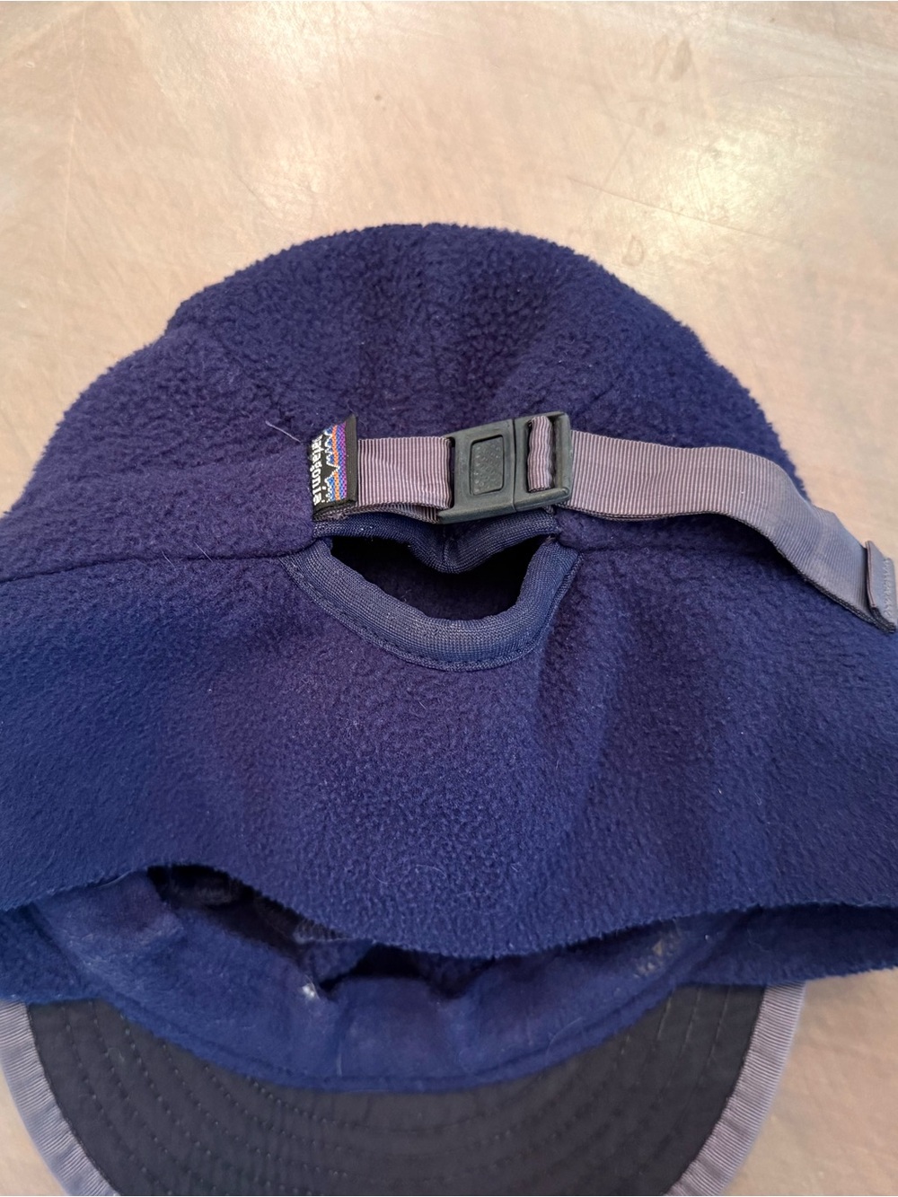 Vintage Patagonia Duckbill Synchilla Fleece Cap Hat - Picture 5 of 6